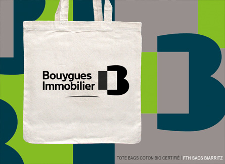 sac tote bag Bouygues Immobilier promotion 